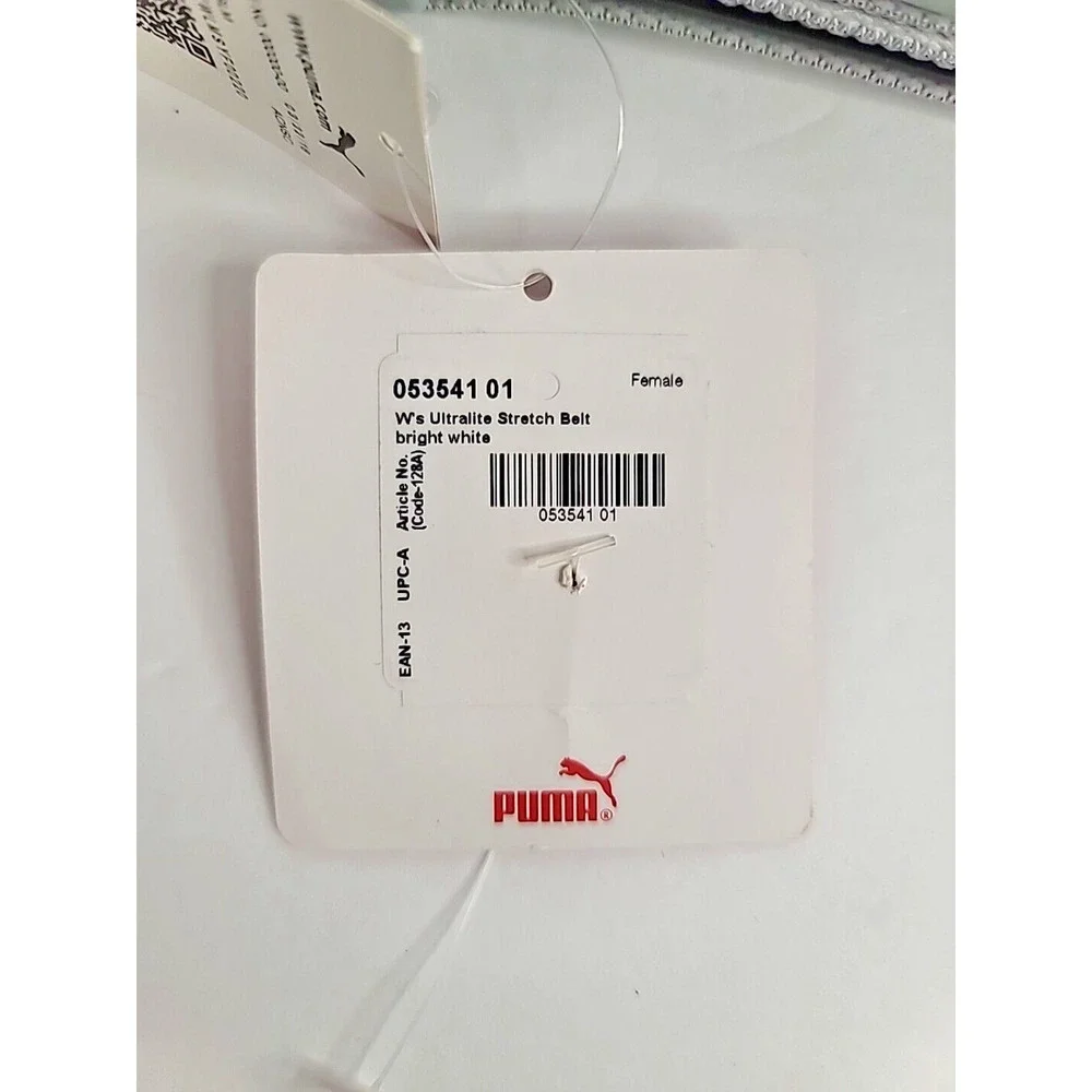 Puma Womens Ultralite Stretch Belt Light Gray - Fits up to 36